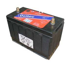 Picture of Deltec 674-1251 12v 105Ah High Cycle w/Tapered Terminals