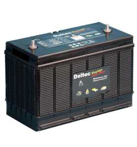 Picture of Deltec LA 12v 105Ah Deep Cycle (Taper Terminal)