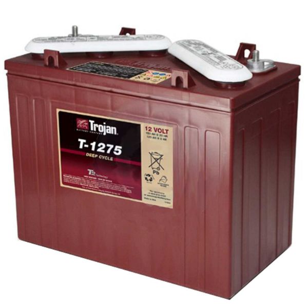 Trojan, golf battery, golf cart battery, 12v golf cart battery, 12v 150ah, 12v 150ah battery, golf battery, T1275