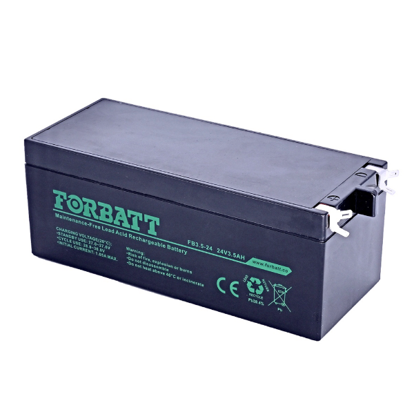 Picture of Forbatt AGM 24v 3.5Ah Garage Door Sealed Lead Acid Battery