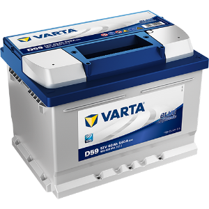 Varta Car Battery, D59, d59 battery, 628, 628 battery, 12v 60ah, 628 Car Battery