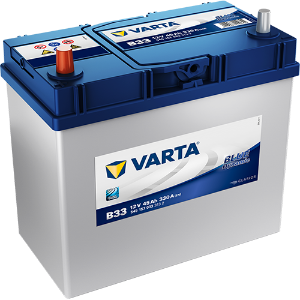 Varta Car Battery, B33, B33 battery, 636, 636t, 636T Car Battery