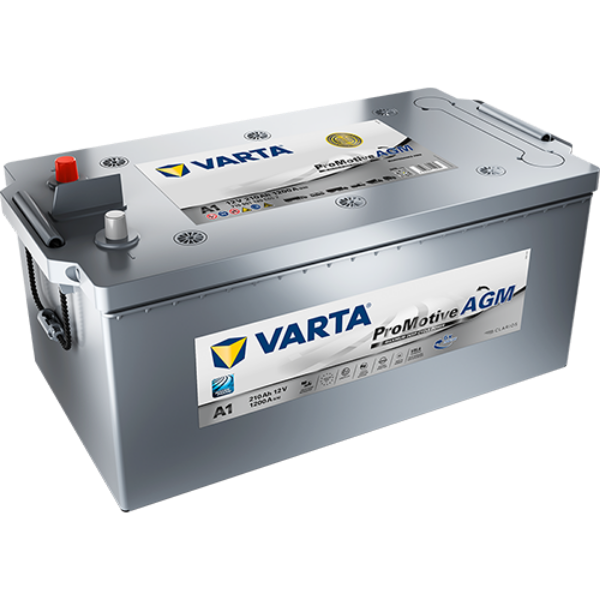 Varta Truck Battery, A1, a1 battery, 695 battery, 12v 210ah, 695 AGM Truck Battery