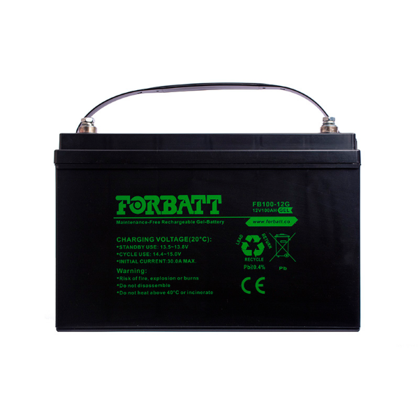 Picture of Forbatt 12v 100ah Sealed Gel Solar Battery