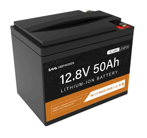 Picture of Vestwoods VC1250 12.8v, 50AH Lihtium-ion Battery