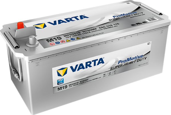 , Varta Truck Battery, M19, m19 battery, 696, 12v 190ah, 696 Truck Battery