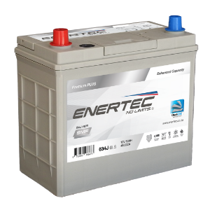 Picture of Enertec 634J Silver, 12v, 50ah, 450CCA LHP  Car Battery