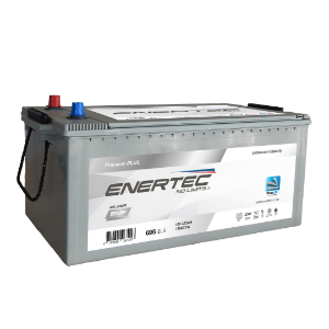 Picture of Enertec 695 Silver, 12v, 225ah 1300cca LHP Truck Battery