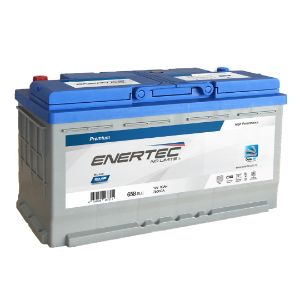 Picture of Enertec 658 Blue, 12v, 90Ah, 850CCA RHP Car Battery