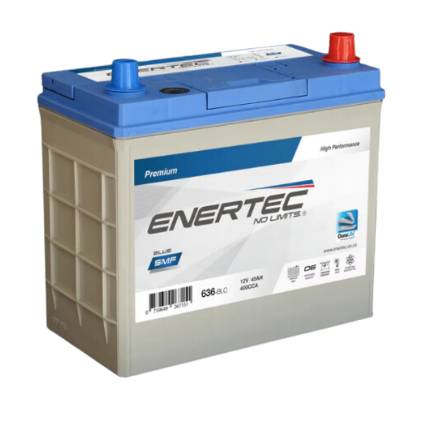 Enertec Blue 636, 636, 636 battery, 12v 45ah, 12v 45ah 400cca