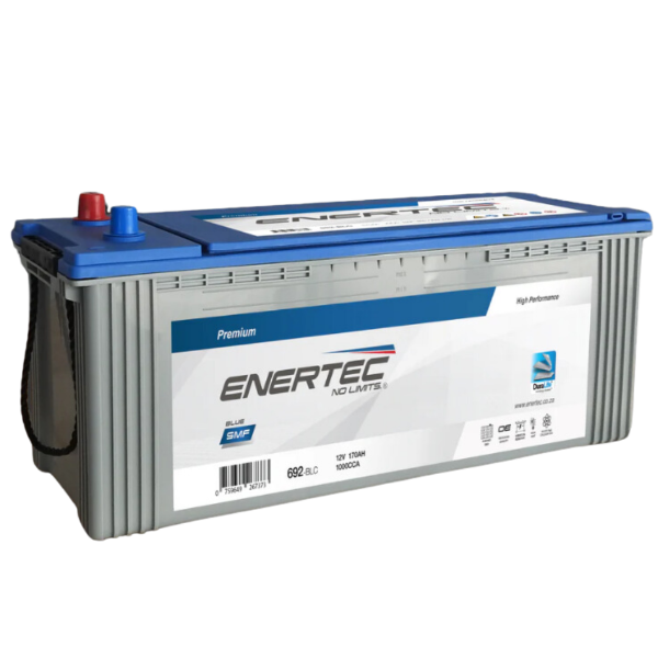 Enertec Blue 692, 12v 170ah 1200cca, 12v truck battery, 170ah truck battery