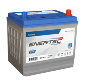 Enertec Blue 621 car battery, 621, 621 battery, 12v 60ah, 12v 60ah 450cca