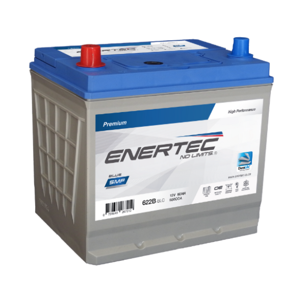 Enertec Blue 622, 622, 622 battery, 12v 60ah, 12v 60ah 450cca	