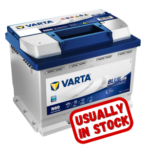 Varta Car Battery, N60, N60 battery, 646 efb, 12v 60ah, 646 EFB Battery