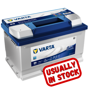 Varta Car Battery, e9, e9 battery, 651 battery, 651, 651 Car Battery