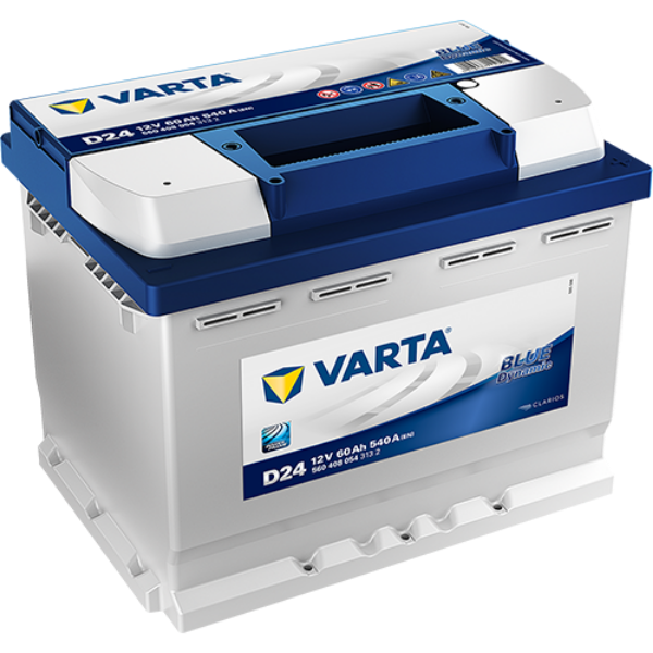 Varta Car Battery, D24 car battery, D24, 646, 646 Car Battery